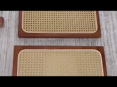 كراسي طعام الحفلات الخشبية والقصبية المقاس قابل للتعديل كراسي طعام الخشبية